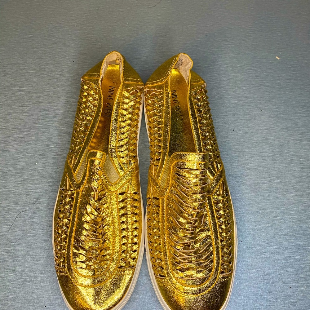 Gold Sneakers